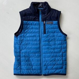 Vineyard Vines Kids Two-Tone Blue Vest
